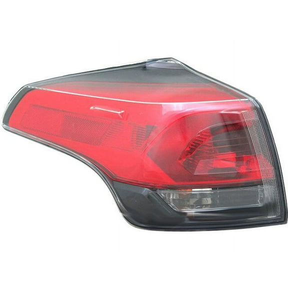 Left Outer Tail Light Assembly - Compatible with 2016 - 2018 Toyota RAV4 Sport Utility 2017