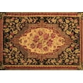 thumbnail image 1 of Ahgly Company Indoor Rectangle Medallion Brown French Area Rugs, 7' x 10', 1 of 4