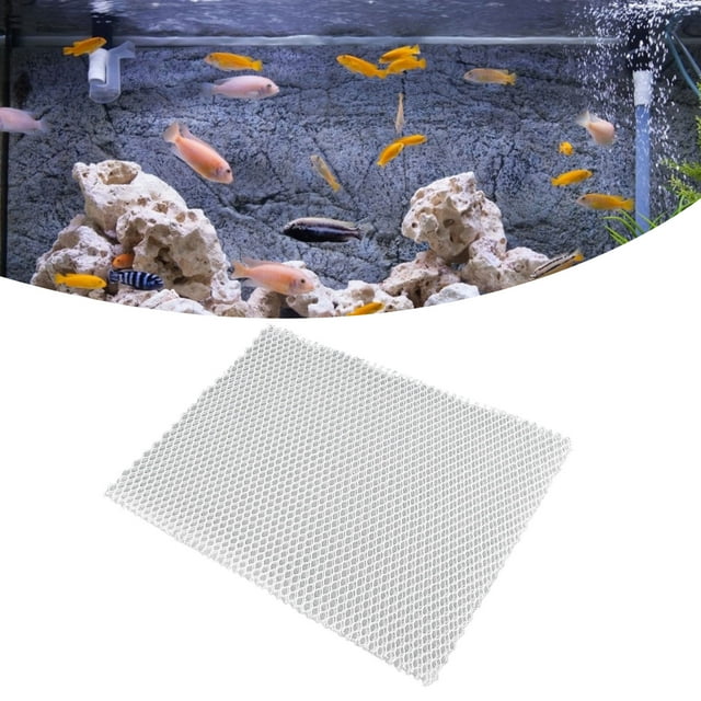 Washable Aquarium Filter Cotton With Hydrophobic Performance, Cuttable Fish Filter Pad Media