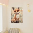 thumbnail image 4 of Creowell Fox Butterfly Field Tapestry Wall Decoration for Dorm 30x40in, 4 of 5