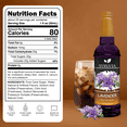 thumbnail image 3 of Syruvia Lavender Syrup Pure Cane Coffee Flavoring Syrup, 25.4 fl Oz, 3 of 6