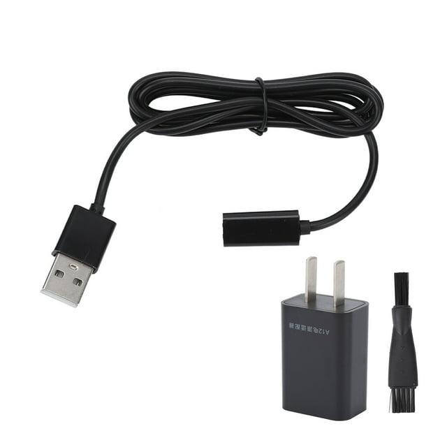 Shaver Charging Cable,Electric Shaver Charger USB Electric Clipper Charger Shaver Charger Rugged and Tough