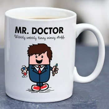 Mr Doctor Dr Who Mr Man - Funny Cute Gift Anniversary Birthday - 11 Oz White Coffee Tea Mug Cup