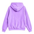 thumbnail image 3 of Vixolx Casual Solid Hoodies for Women Drawstring Fleece Hooded Sweatshirt with Kangaroo Pocket Fall Winter Long Sleeve Pullover, 3 of 7