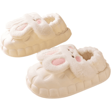 

New Plush Removable Rabbit Cotton Slippers Cute Washable Women s Bunny Slippers Rabbit Ears House Slippers