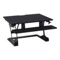 thumbnail image 3 of Ergotron WorkFit-TS Compact - Standing desk converter - rectangular - black - black base, 3 of 6