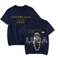 thumbnail image 1 of Ludacris Merch T-Shirt Summer Unisex Casual Cool Short Sleeve Rapper Printed Logo Top,L,Navy, 1 of 2