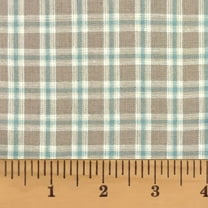 JCS Hometown 4 Plaid Homespun Cotton Fabric Sold by the Yard
