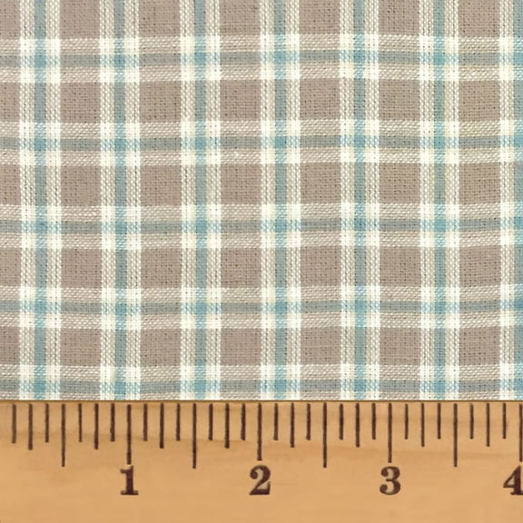 JCS Hometown 4 Plaid Homespun Cotton Fabric Sold by the Yard