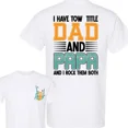 thumbnail image 5 of I Have Two Titles Dad and Papa and I Rock Them Both 2-Sided T-Shirt – Cool Dads Club Tee, Funny Father’s Day Gift, Best Dad Ever, Dad Jokes Shirt, 5 of 7