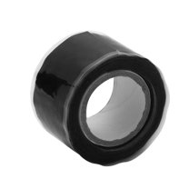Masteelf  2 Rolls Self-adhesive Electrical Tape High Temperature Resistance for Car Black