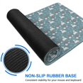 thumbnail image 6 of Long Mouse Pads for Desk,Blue Cartoon Unicorn Rainbow Cloud Desk Mats on Top Of Desks, Desk Mouse Pad Extra Large with 3mm Non-Slip Base and Stitched Edge for Gaming,Office,Work,Home 35.4"x15.7", 6 of 6