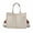 White, variant on BMYJ Class Commuter Tote Bag Large Canvas Tote Bag for Women with Pockets Laptop Crossbody Purses Everything Everyday Bag Handbags for Work Beach Gym
