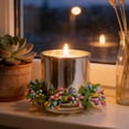 thumbnail image 6 of JHyouerji Easter Candle Rings Wreaths, Artificial Spring Berry Candle Holder Rings for Wedding Easter Party Table Centerpiece Decoration, 6 of 6