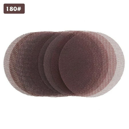 

YaSaLy 15PCS 5Inch Mesh Sanding Discs Hook & Loop Abrasive Anti-Clogging Sandpaper