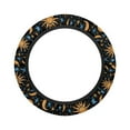 thumbnail image 7 of ZUXONGSY Galaxy Golf Cart Steering Wheel Cover Sun Moon Car Interior Accessories Anti-Slip Club Car Steering Wheel Cover Absorbing Sweat Auto Wheel Cover Gifts for Friends Family, 7 of 7