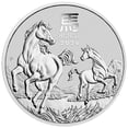 thumbnail image 2 of 2026 Perth Mint Lunar Year of the Horse High Relief Proof 2 oz Silver Coin - In Capsule, 2 of 4