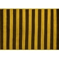 thumbnail image 1 of Ahgly Company Indoor Rectangle Abstract Yellow Modern Area Rugs, 5' x 7', 1 of 4