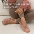 thumbnail image 3 of Zapatillas Isotoner Ballerina para mujer Satin Mineral 36-37, 3 of 8