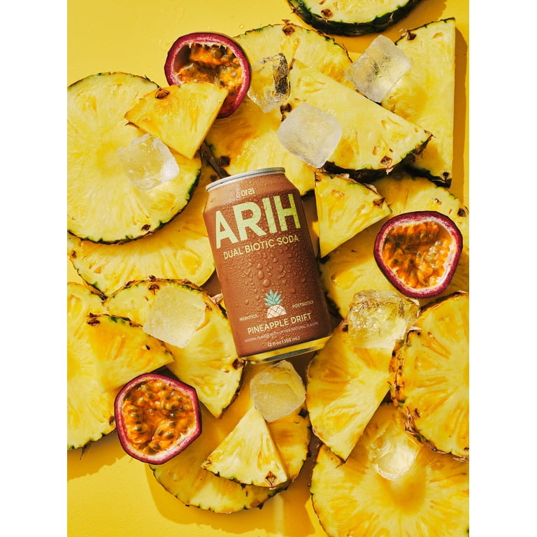 ARIH Dual Biotic Soda, Functional Prebiotic and Postbiotic Soda