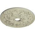 thumbnail image 3 of Ekena Millwork 23 5/8"OD x 3 7/8"ID x 2 1/8"P Jamie Ceiling Medallion (Fits Canopies up to 3 7/8"), Hand-Painted Clear Yellow, 3 of 6