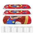 thumbnail image 2 of Mario Character 3 Piece Bedding Sets Decor Comforter Sets With One Duvet Cover Two Pillowcases, 2 of 7