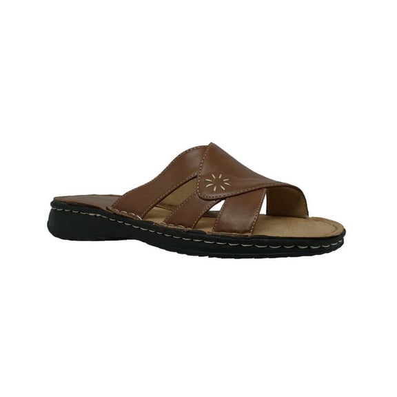 Hypard Shaboom Women's Band Slide Sandal Tan in Size 6 M