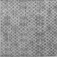 thumbnail image 1 of Ahgly Company Indoor Square Abstract Gray Modern Area Rugs, 7' Square, 1 of 4