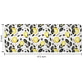 thumbnail image 7 of Yellow Lemon Fruit Berries White Pattern Kitchen Rug Mat,Kitchen Runner Rugs Non Skid Washable,Decorative Kitchen Floor Mats for Kitchen,Sink,Laundry,17"x47.2", 7 of 7