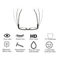 thumbnail image 2 of NevEND 4 Pack Reading Glasses for Women and Men Reader +3.00 / Spring Hinge / Blue Light Blocking 300, 2 of 7
