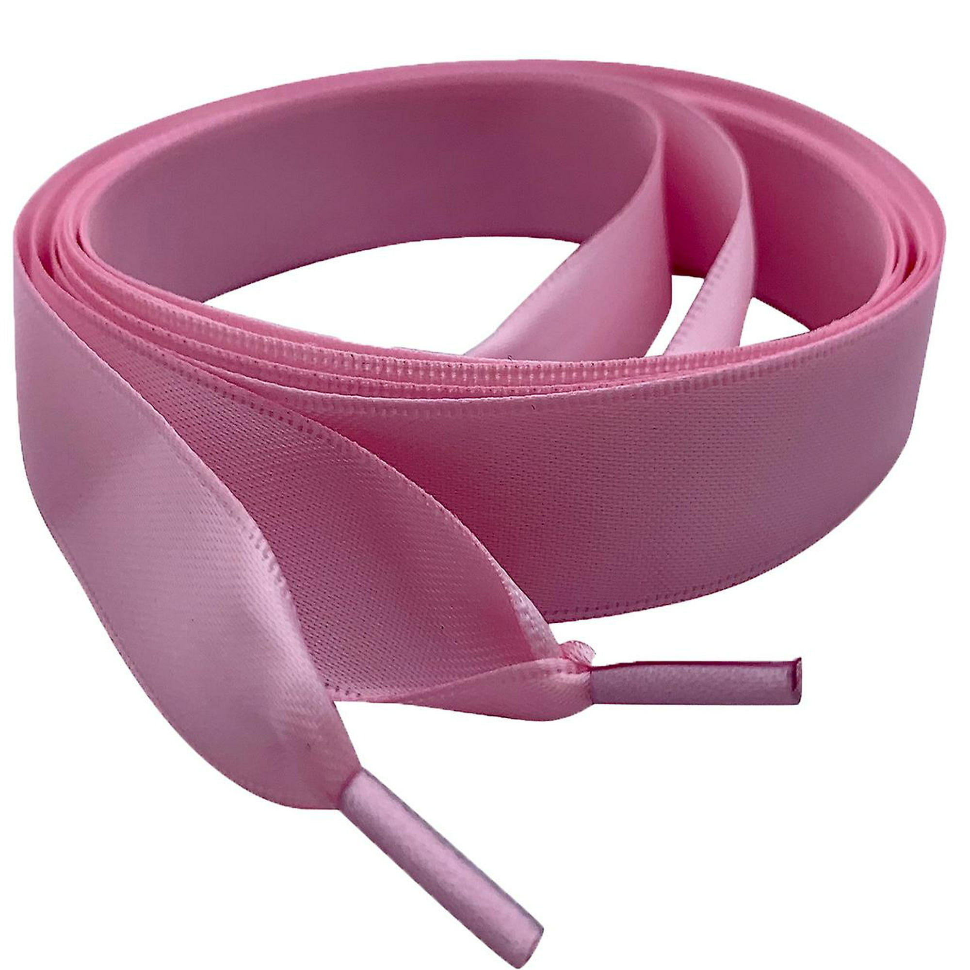 Pink Satin Ribbon Shoelaces Laces Walmart
