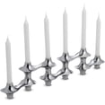 thumbnail image 2 of The CORTINA HINGED CANDELABRA by Nambe, 2 of 4