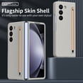 thumbnail image 2 of Dteck Case for Samsung Galaxy Z Fold 6 with Slim S Pen, Shockproof PC Case without Front Screen Protector Slim Cover for Galaxy Z Fold 6 5G,Lightgray, 2 of 7