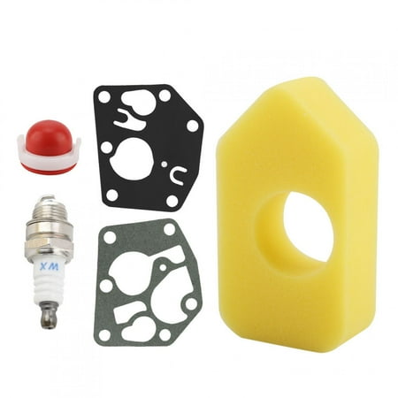 

CHICIRIS Air Filter Spark Plug Gasket Set for Briggs & Stratton 795083 698369 694394 Air Filter Set Air Filter Set for Briggs