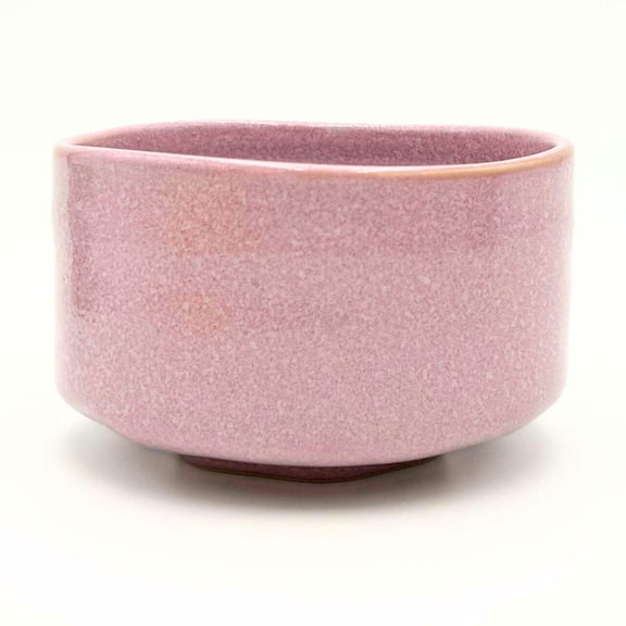 Ceramic Matcha Bowl – Handmade Chawan Matcha Bowl, Japanese Bowl, Pink, 21.1 oz, 620ml