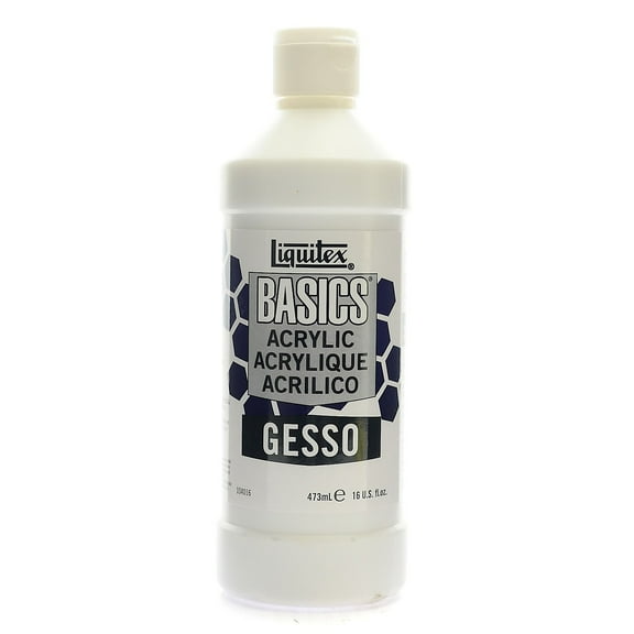 Liquitex Basics Gesso 16 Oz. [Pack Of 2] (2PK-104016) 15546-PK2