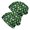Alien Cow Deep Green Pattern, variant on Alien Rocket Deep Purple Pattern 2 Pack Slouchy Beanie Hat, Sleep Head Cover with Stretchy Fabric & Soft Texture, Warm Thermal Gifts for Unisex Men Women