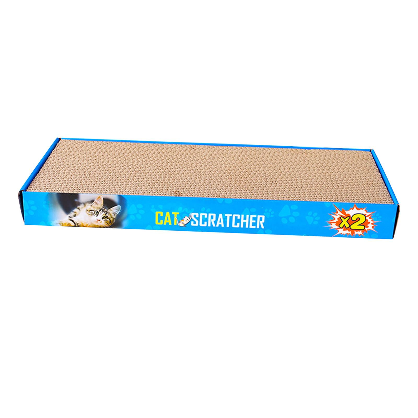 Bvdfgk Cat Scratching Pad Cat Scratch Box Large 2 in 1 for Indoor Cats Corrugated Paper
