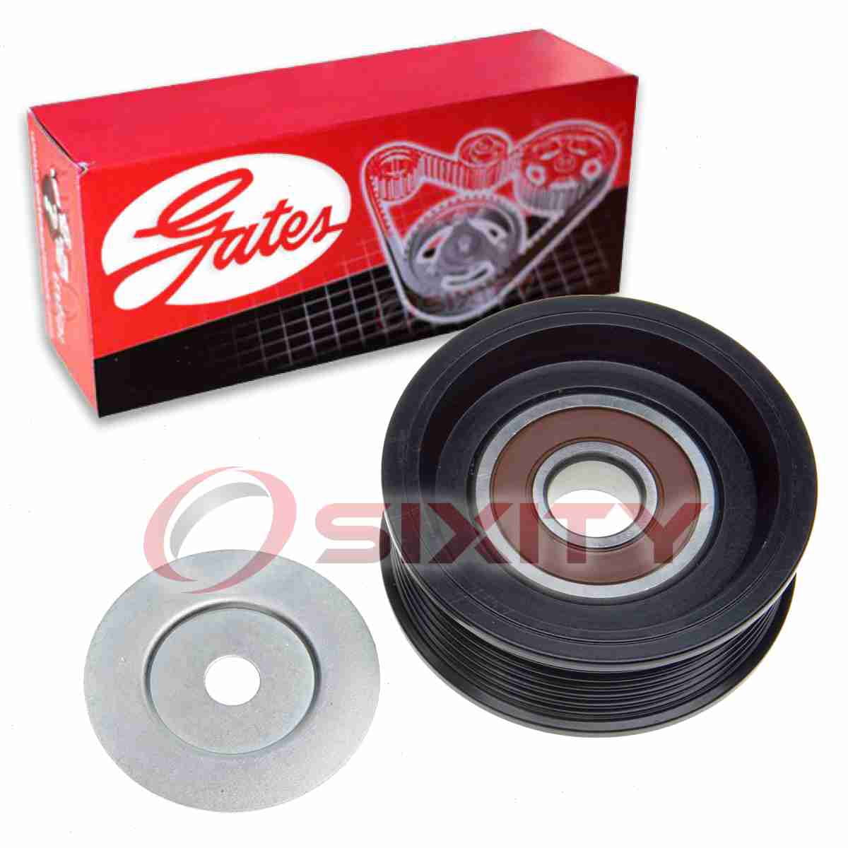 Accessory Drive Belt Idler Pulley Fits select: 2011-2013 FORD F150