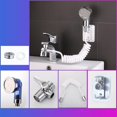 thumbnail image 3 of Grifo de fregadero, accesorio de rociador de , extensión de grifo, rociador de fregadero de mano para lavabo, cocina, baño Mini BLESIY Pulverizador de manguera de ducha, 3 of 8