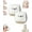 2pcs, variant on Tofu Seal Squishy, Soft White Cube Stress Relief with Slow Rising Texture, Milk Brick Moldable Dough Fidget Block, Cute & Satisfyingly Reboundable Squeeze, Silky Ball Novelty Adorable Face Reliever