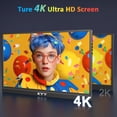 thumbnail image 2 of Monitor KYY 15.6" 4K UHD IPS 100% sRGB 400 Nits, 2 of 9