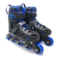 thumbnail image 2 of Conjunto combinado de patines de entrenamiento en línea Chicago Skates - Azul para niños - Tallas pequeñas J10-J13, 2 of 5