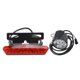 thumbnail image 1 of Juego De Faros Y Luces Traseras Para Bicicleta Eléctrica, LED 24-48 V, Faro De Seguridad, Señal De , Luz Trasera Brillante Con Botón De Interruptor De Bocina Para Bicicletas, 1 of 7
