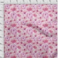 thumbnail image 3 of oneOone Cotton Poplin Fabric Watercolor Floral Print Sewing Fabric BTY 42 Inch Wide, 3 of 4