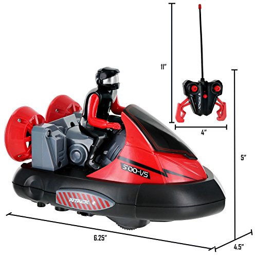 Click n' Play Set of 2 Stunt Remote Control RC Battle Kids Bumper Cars with Drivers - image 3 of 3