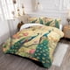 thumbnail image 2 of Pavo real Juego de cama Floral Pavos reales Funda Nórdica King Beatuiful Animales, 2 of 6
