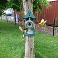 thumbnail image 4 of Hot Sale！Teapot Birdhouse Feeder,Birdhouse Feeder for Outdoor Hanging,Outside Teapot Bird House and Feeder,Hanging Hummingbird Feeders for Garden Yard Decoration,Unique Humming Bird Houses, 4 of 6