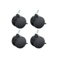thumbnail image 1 of Safco Carpet - Ensemble de Roulettes - 2,5 Po - Noir, 1 of 3