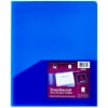 Avery 47811 Polypropylene Pocket Portfolio, Translucent Blue